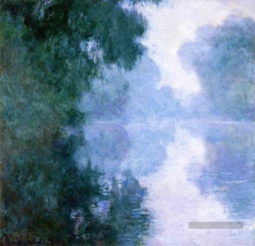 Bras de Seine près de Giverny dans le brouillard II Claude Monet Peinture à l'huile